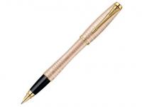 Ручка перьевая Parker Urban Premium Vacumatic F206 Golden Pearl перо F золотистый