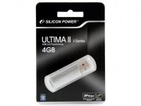 Silicon Power Флешка USB 4Gb Ultima II SP004GBUF2M01V1S серебристый