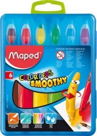 Maped Мелки гелевые &quot;Color&#039;peps smoothy&quot;, 6 цветов