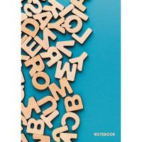 Канц-Эксмо Книга для записей "Буквы", А4, 100 листов, клетка