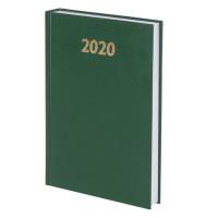 BRAUBERG Ежедневник датированный на 2020 год "Brauberg", А5, 160 листов, зеленый