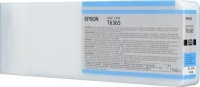 Epson T636 5 Light Cyan Ultrachrome HDR Ink Cartridge