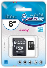 Smartbuy microSD 8GB Class 4