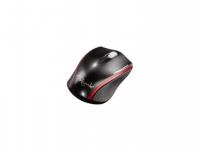 Hama Мышь  Milano H-53875 черный/красный USB