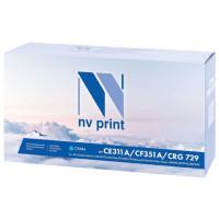 NV Print Картридж лазерный "NV-CF351A", совместимый, голубой, ресурс 1000 страниц