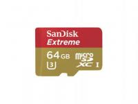 Sandisk Карта памяти Micro SDXC 64Gb Class 10 SDSQXNE-064G-GN6AA + адаптер