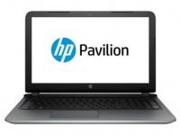 HP Ноутбук Pavilion 15-ab007ur 15.6&quot; 1366x768 глянцевый i5-5200U 2.2GHz 4Gb 500Gb GF940M-2Gb DVD-RW Bluetooth Wi-Fi Win8.1 серебристый N0K31EA