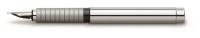 Faber-Castell Ручка перьевая "Basic Metall", полированный металл, EF