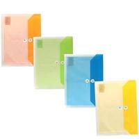 Index Папка-конверт "Colourplay", на завязках, ассорти 5 цветов