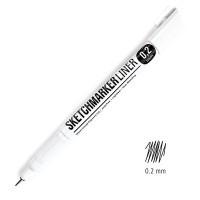 Sketchmarker Ручка капиллярная (линер) Sketchmarker, 0,2 мм, черный