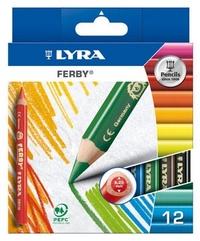 LYRA Цветные карандаши "Ferby", 12 цветов