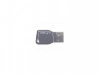 PNY Флешка USB 64GB  Key Attache FDU64GBKEYGRY-EF серый