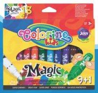 Colorino Фломастеры &quot;Magic&quot;, 9 цветов + 1 белый