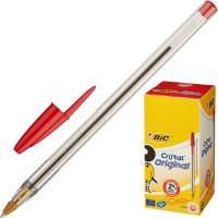 BIC Ручка шариковая "Cristal", красная, 0,4 мм