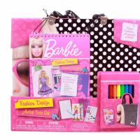 Barbie Набор "Модная сумка + портфолио" Барби