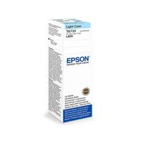 Epson Картридж-контейнер "Epson", (C13T67354A) для СНПЧ "L800", светло-голубой, оригинальный