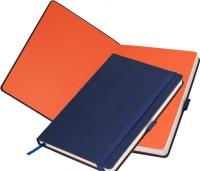 Portobello Trend Ежедневник недатированный "Monte", 145х210 мм, 128 листов, линия, синий/оранжевый