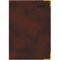 Канц-Эксмо Ежедневник датированный "Business Prestige. Ancient", А6, 176 листов, коричневый