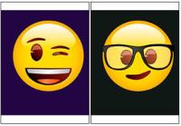 Академия Групп Записная книжка "Emoji", А6, 80 листов, клетка