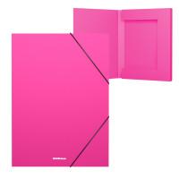 ErichKrause Папка на резинках "Neon", А4, 30 мм, розовая (в пакете)