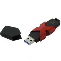 Kingston 128GB DataTraveler HyperX (HXS3/128GB) USB3.0 Черный