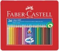 Faber-Castell Карандаши цветные "Grip 2001", 24 цвета