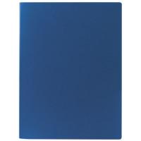 Staff Папка на 2 кольцах "Staff", 21 мм, до 80 листов, 0,5 мм, синяя