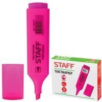 Staff Текстмаркер "Staff", скошенный наконечник, 1-5 мм, розовый