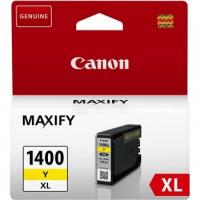 Canon Картридж PGI-1400XL Y Yellow для MAXIFY МВ2040/МВ2340, Желтый