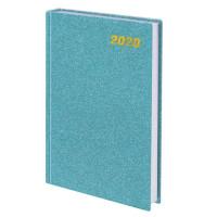 BRAUBERG Ежедневник датированный на 2020 год &quot;Holiday&quot;, А5, 168 листов, цвет обложки бирюзовый