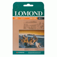 LOMOND Фотобумага "Lomond" для струйной печати, 10х15 см, 230 г/м, 50 листов, односторонняя, матовая