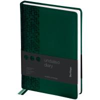 Berlingo Ежедневник недатированный "Vivella Prestige", А5, 160 листов, зеленый