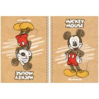 Hatber Тетрадь на гребне "Disney. Микки Маус", двойная, А5, 80 листов, клетка