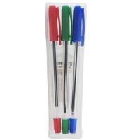 Стамм Шариковые ручки "Стамм", 3 цвета