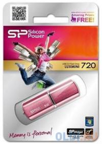 Silicon Power Флешка USB 64GB LuxMini 720 SP064GBUF2720V1H розовый