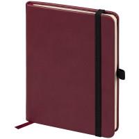 OfficeSpace Ежедневник недатированный "Classic Velvet", A6, 96 листов, кожзам, бордовый