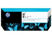 HP Картридж Hewlett Packard (HP) "81 Black Dye Ink Cartridge C4930A", чёрный