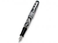 Ручка перьевая Aurora Europa перо F бело-черный 540F