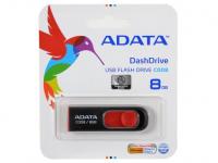 ADATA Флешка USB 8Gb C008 AC008-8G-RKD красный