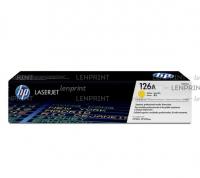 HP CE312A картридж желтый, № 126A