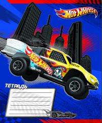 Балтик Тетрадь в клетку Mattel "Hot Wheels", A5, 18 листов