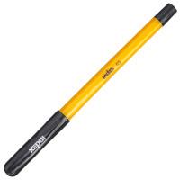 Index Ручка шариковая, пластиковый желтый корпус, 0,5 мм, черная