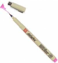 Sakura Ручка капиллярная "Pigma Brush", цвет чернил: розовый