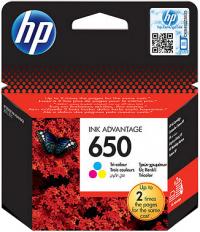 HP 650 для Deskjet Ink Advantage 2515, 3515 (цветной)