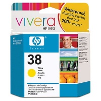 HP 38 38 Yellow Pigment Ink Cartridge