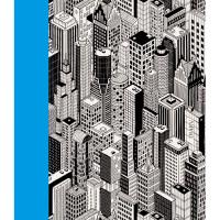 Канц-Эксмо Ежедневник недатированный "Графика. Геометрия мегаполиса", А5, 160 листов