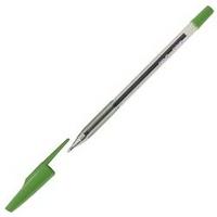 Pilot Ручка шариковая "BP-S, зеленая, прозрачный зеленый корпус