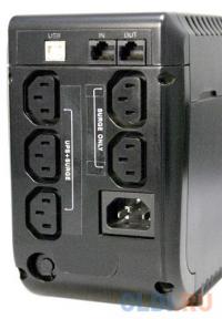 Powercom ИБП IMP-625AP Imperial 625VA/375W USB, AVR,RJ11,RJ45 (3+2 IEC)*