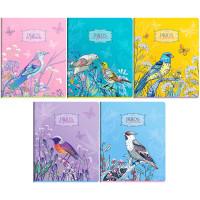 Artspace Тетрадь "Цветы. Birds in flowers", А5, 96 листов, клетка