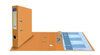 Expert complete Папка-регистратор "Premium", А4, 50 мм, оранжевый